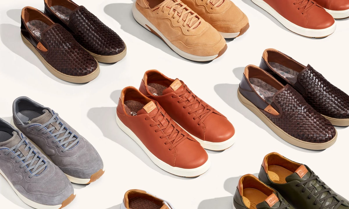 Decorative Olukai Shoes background