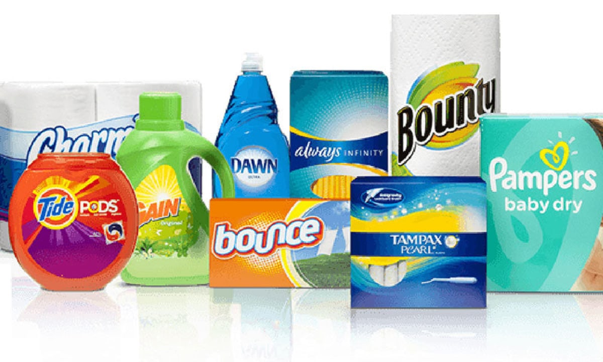 P&G decorative background